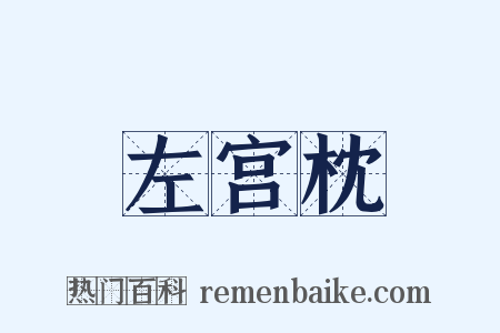 左宫枕是什么意思的图片
